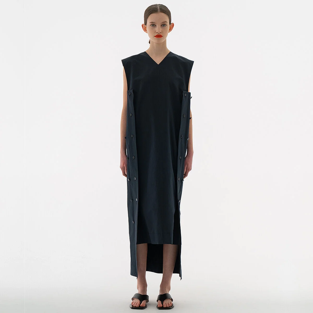 VNECK MAXI DRESS_NY