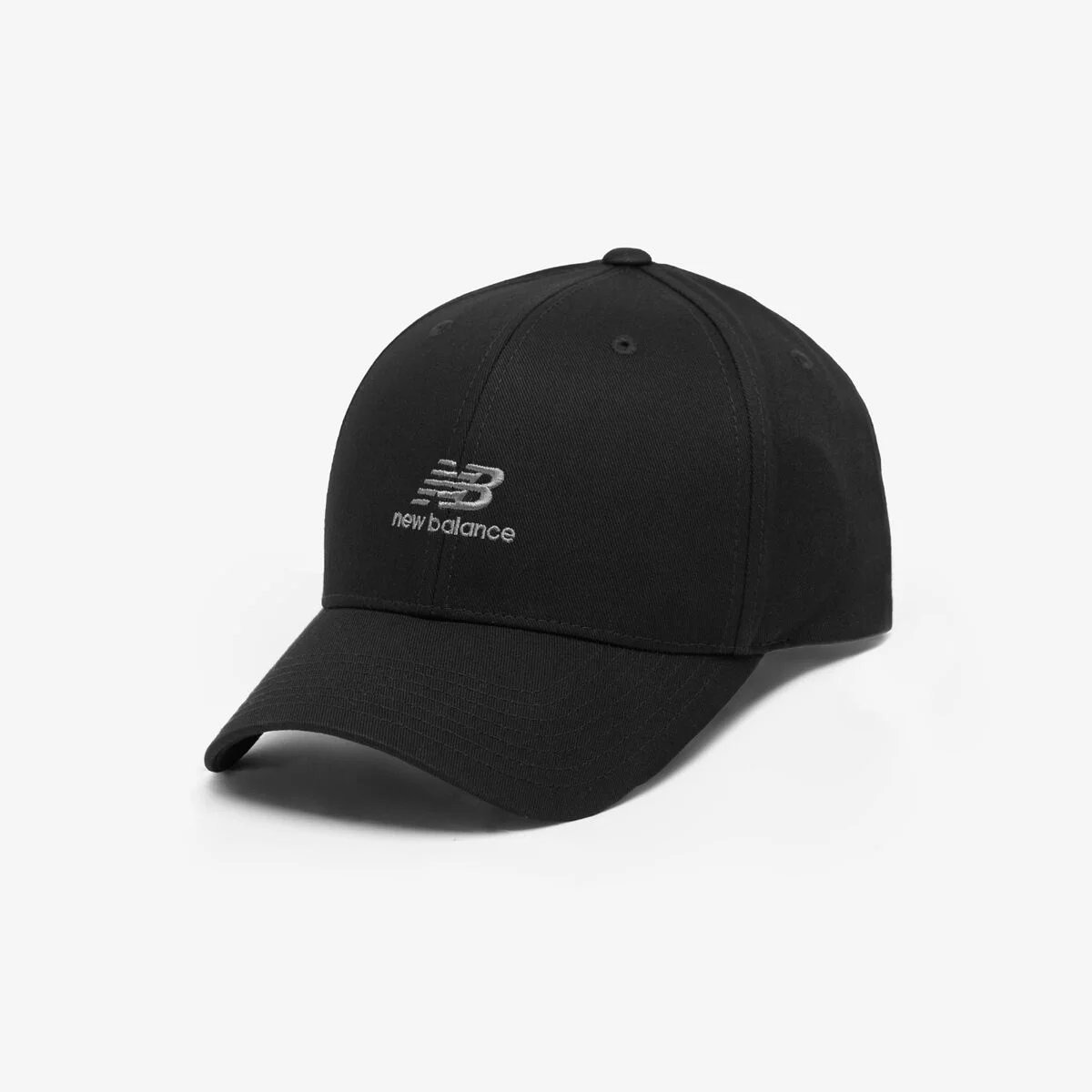 NBGDGF1101 / Stacked Logo Structure 棒球帽 (BLACK)