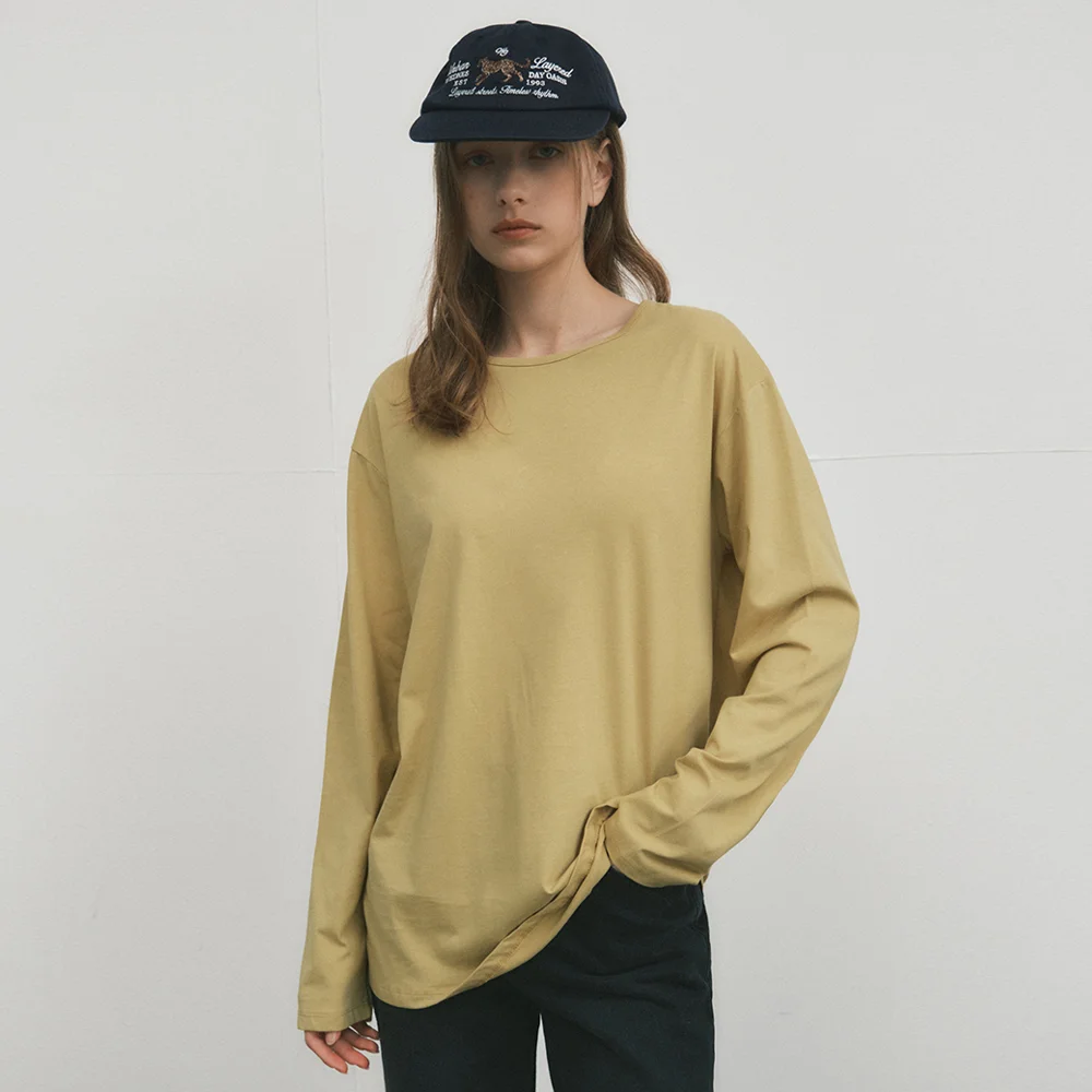 W/Layered Soft Touch T-Shirt_6COLOR(W25-TP36)