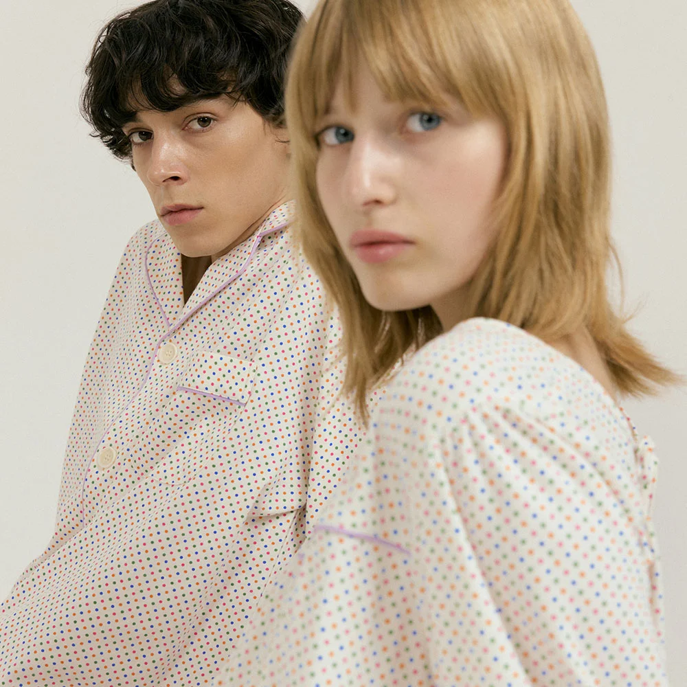 (couple) Candle Pajama Set + One-piece