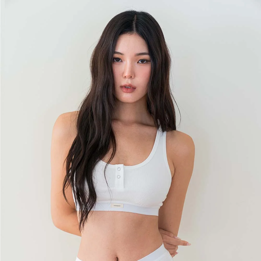 Minimal Garments Snap Banding Bralette