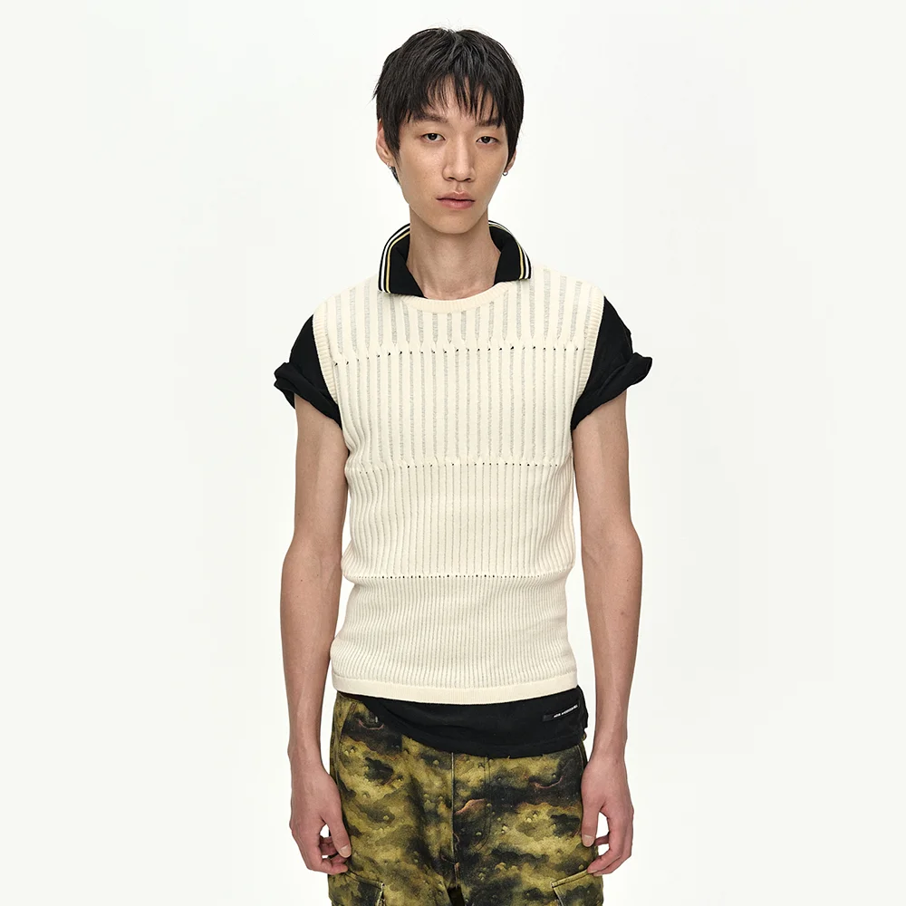 FORD KNIT SLEEVELESS atb1535m(ECRU)