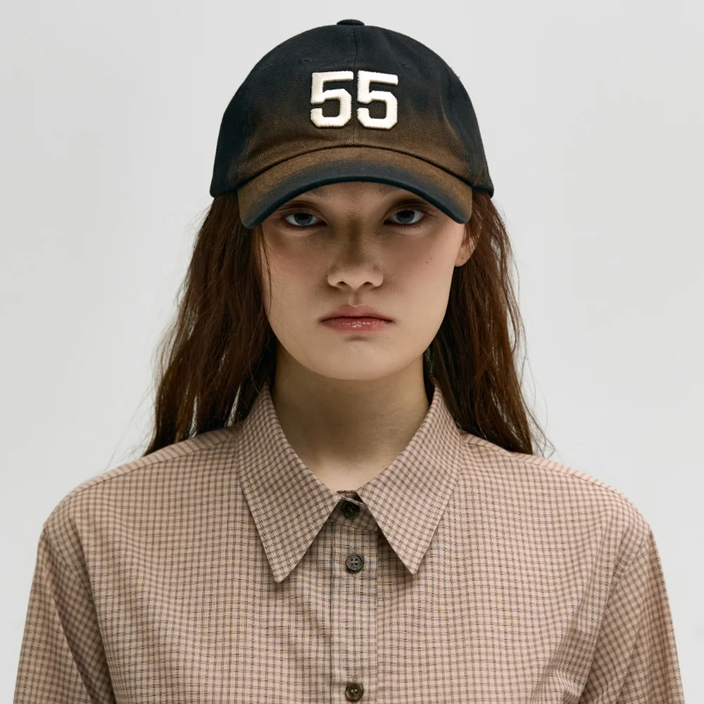 1955 WASHED BALLCAP_black