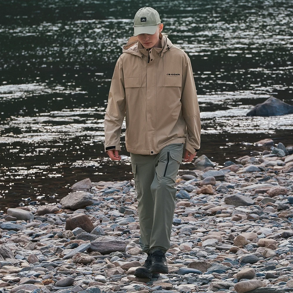 CORDURA (考杜拉) 男裝 慢跑褲 褲子_Forest khaki_DMP24354JW