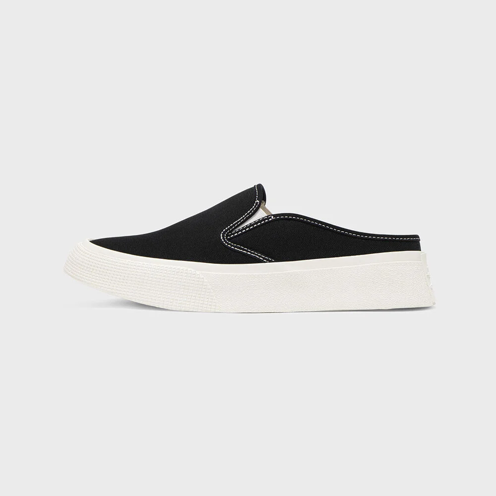 SLIPON MULE (BLACK)