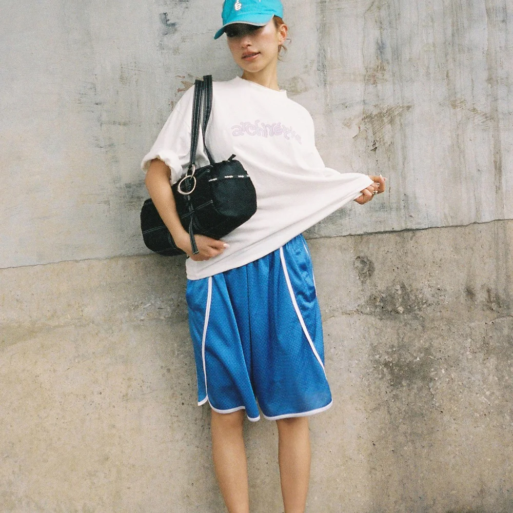 Fling-move 001 Mesh shorts(Classic blue)