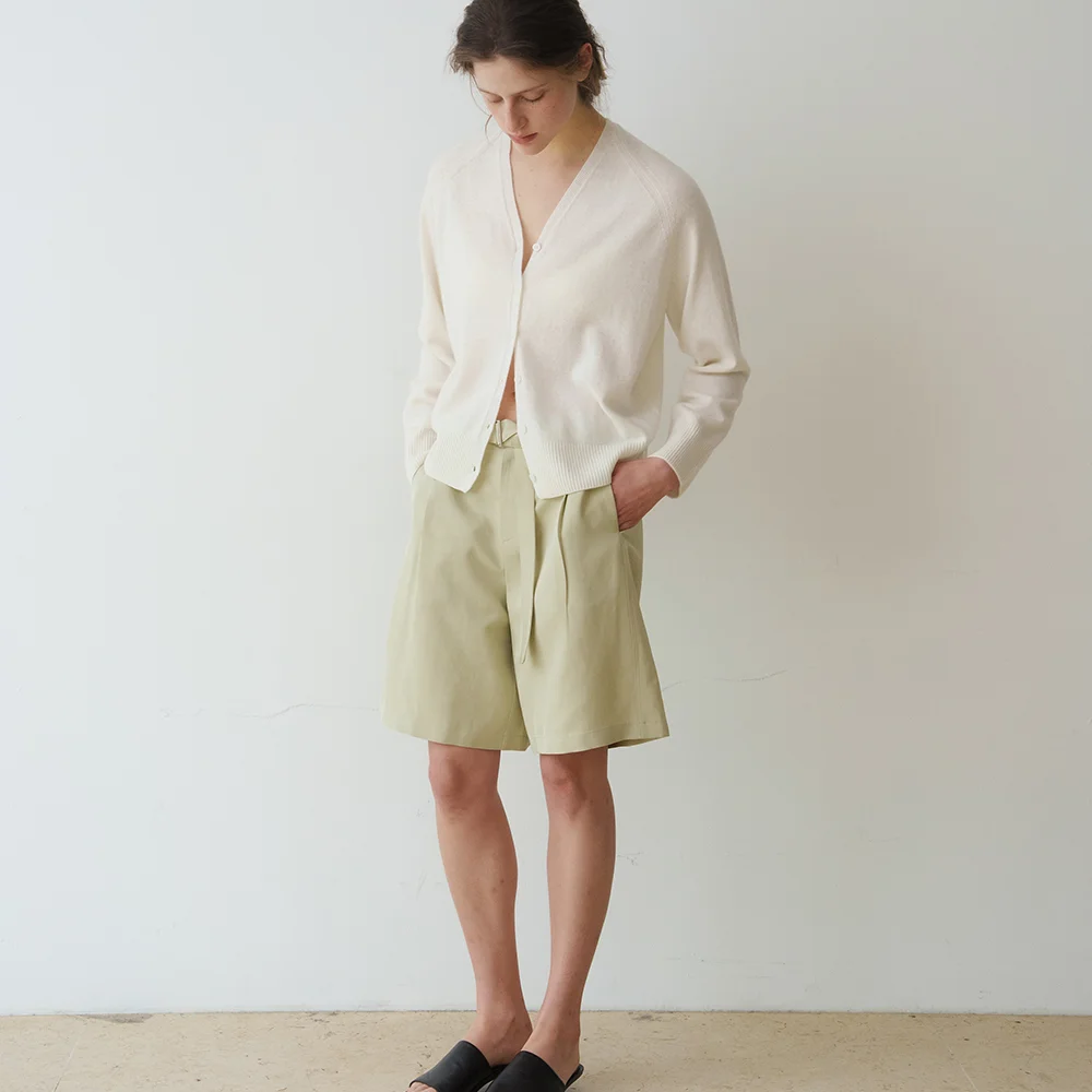 EDITION VISCOSE HALF PANTS_MINT