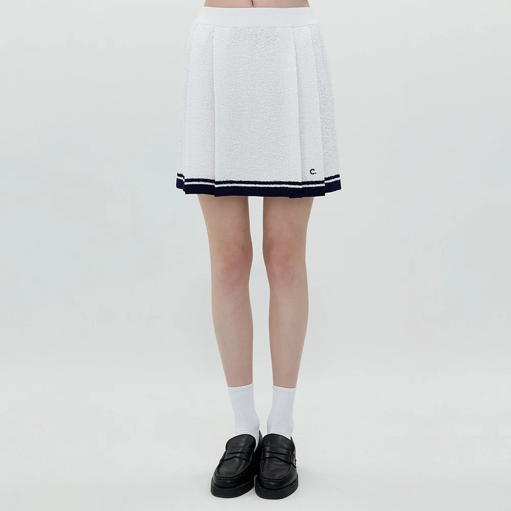 Knit Skirt (White)