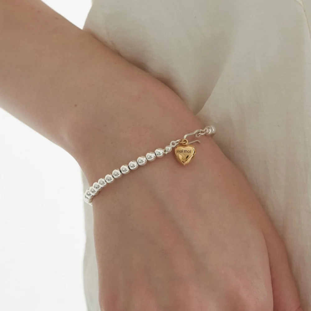 Love ball hook bracelet