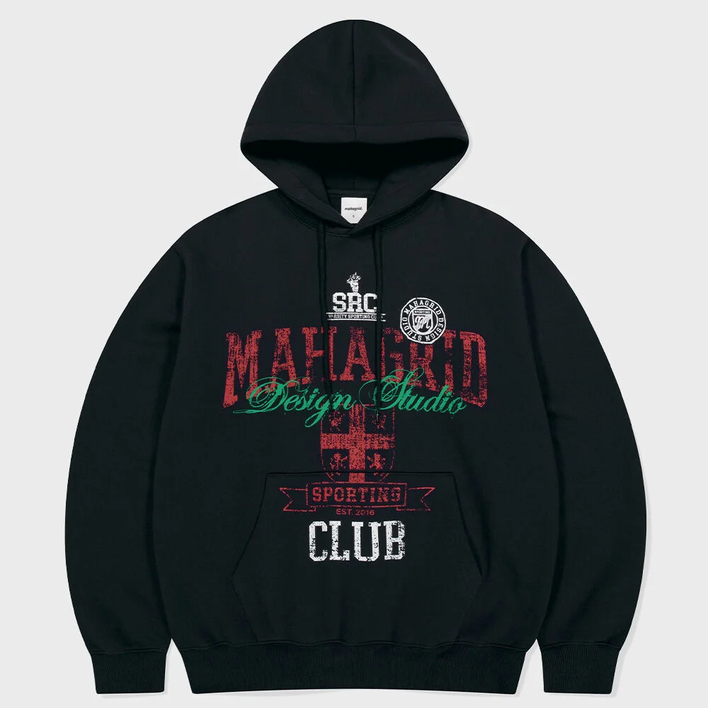 SPORTING CLUB HOODIE BLACK(MG2EFMM414A)