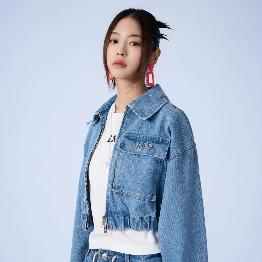 DENIM CARGO SHORT JACKET BLUE BP1DJ001