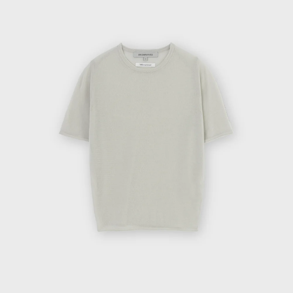 W Half Knit, Ecru