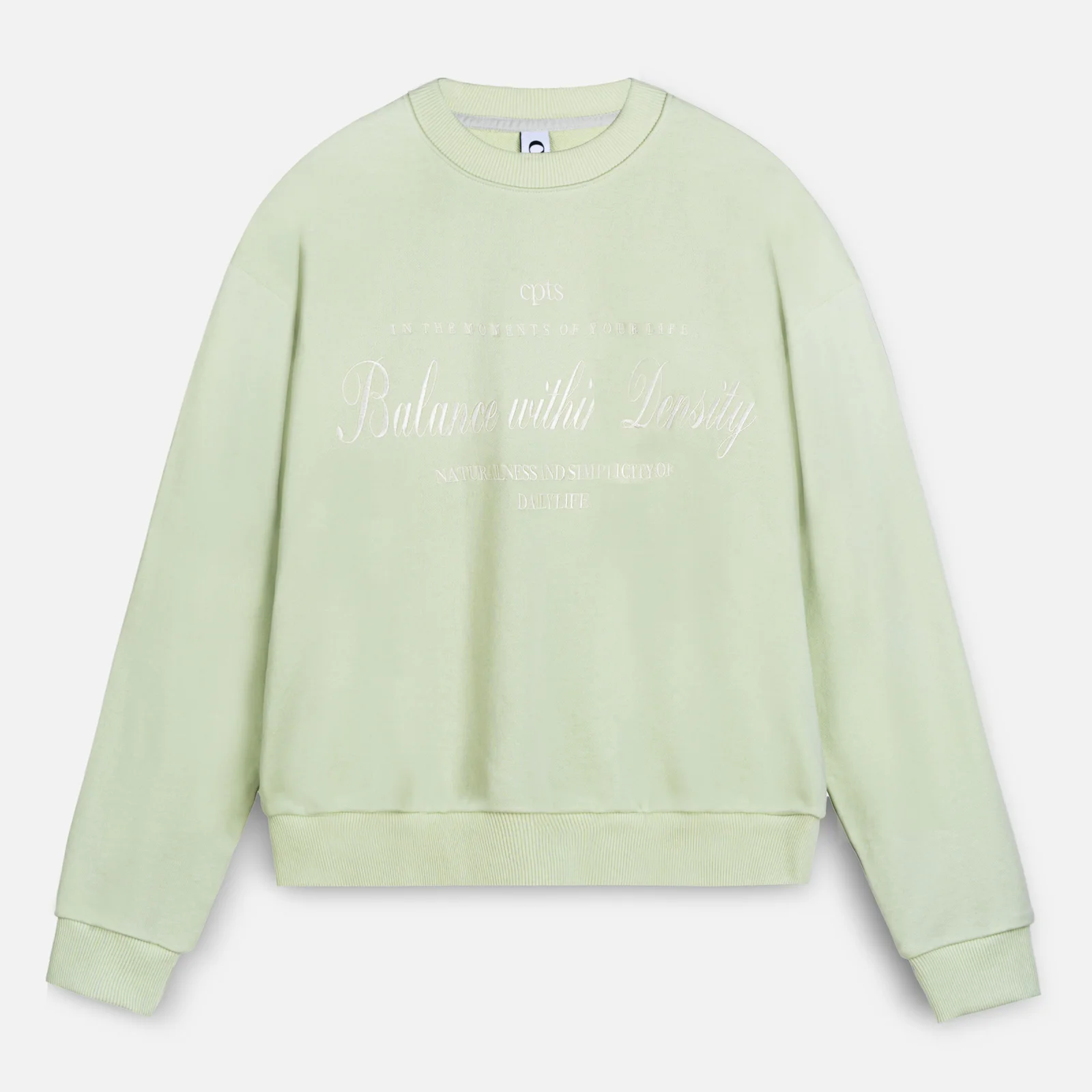 EMBROIDERY SWEATSHIRTS_MINT