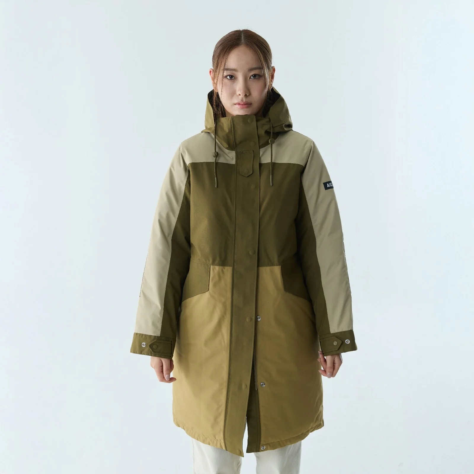 女裝 Gore-Tex 派克大衣 AIW25WOUI008TVCB