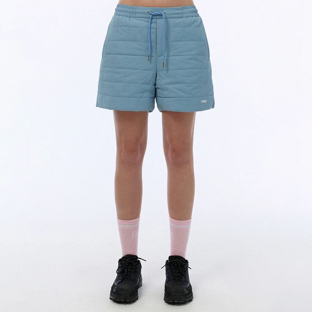 Quilted Shorts (Sky Blue)