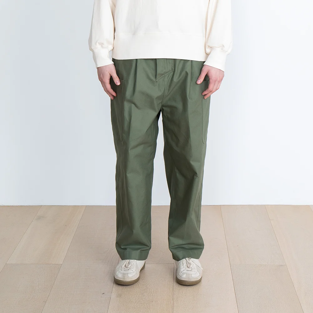 COTTON CARPENTERS PANTS (KHAKI)