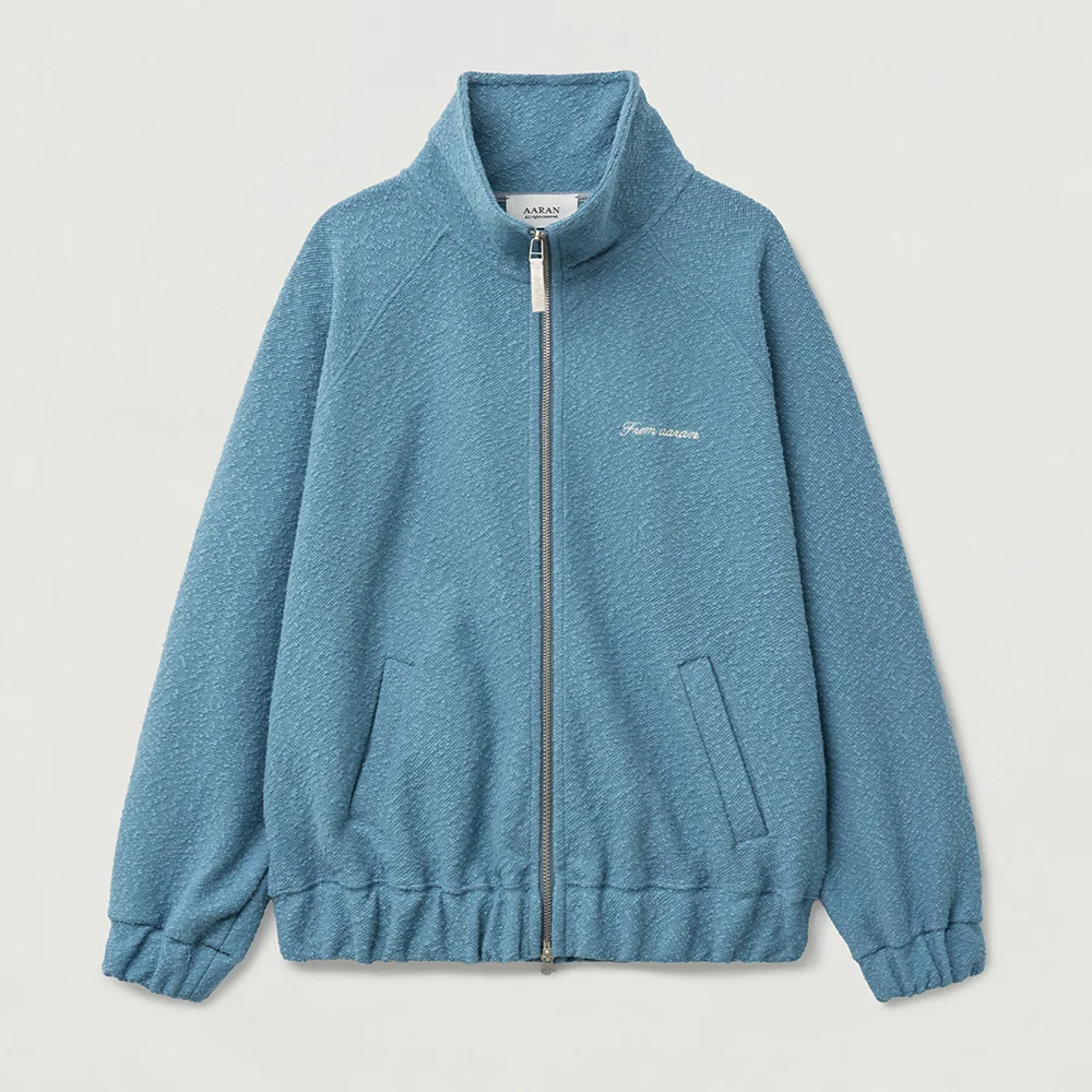 Cotton High neck jumper_marine