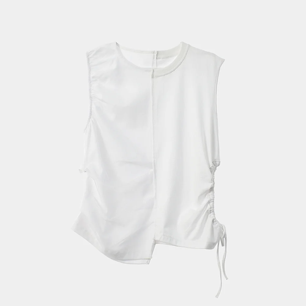 HALF SHA VEST - WHITE