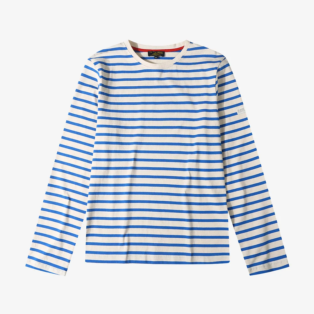 (男裝) THURIN - Mariniere Stripe T-shirt_Blue