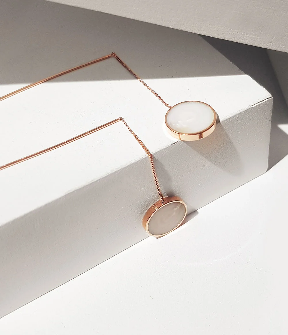 Marble circle drop earrings_p
