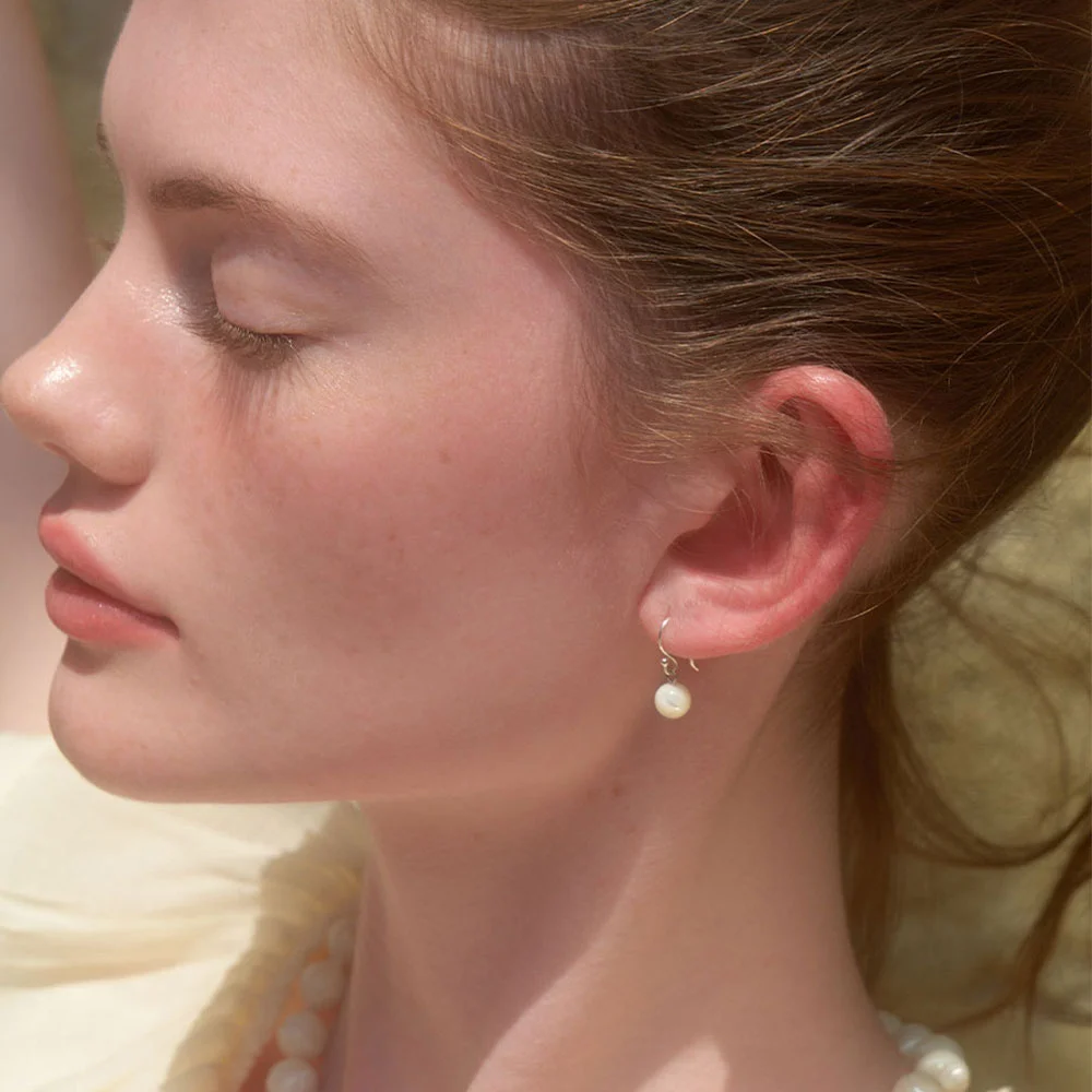 Petit Gem Drop Earrings (L242MER020)