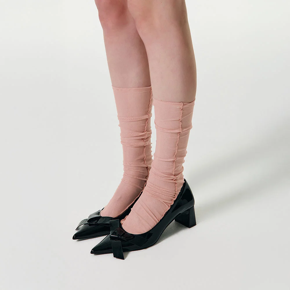 SHEER ANKLE STOCKINGS