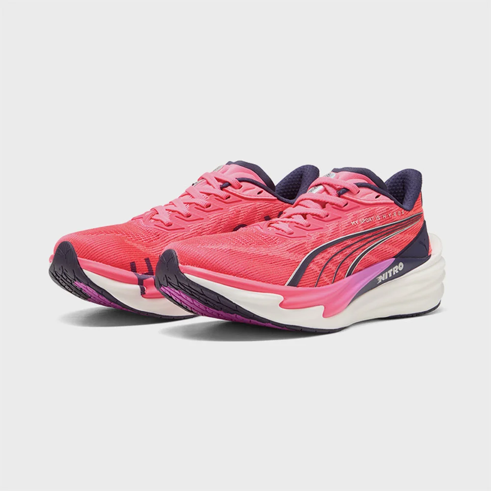 PUMAXHyrox Deviate Nitro 4 女裝 - 純 粉色:白色 / 312905-01