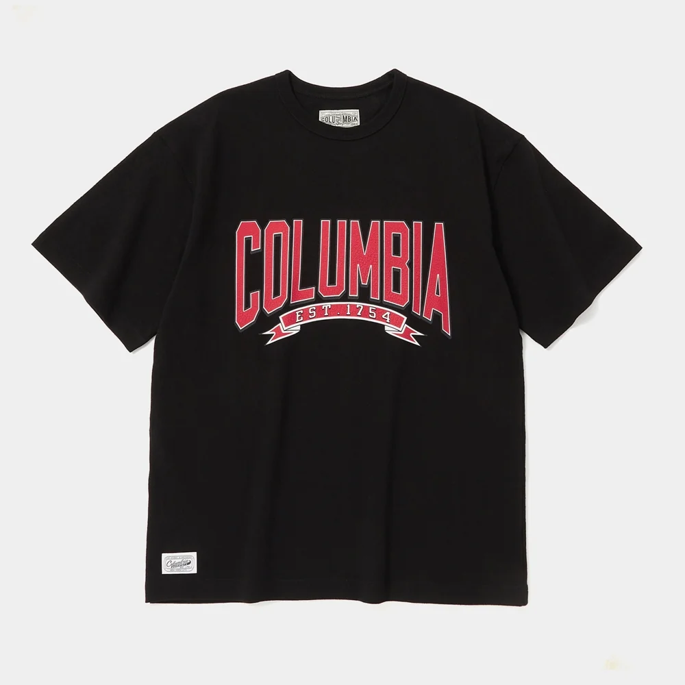 CU 80S VINTAGE CRACK LOGO S/S T-SHIRTS 黑色