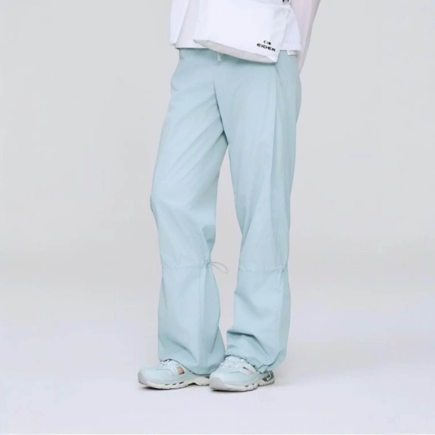 SHEER (透視) 女裝 束繩 褲子_Light Mint_DWM25364LT
