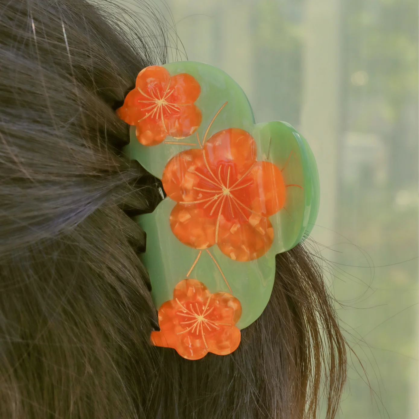 Nasturtium Hair Claw