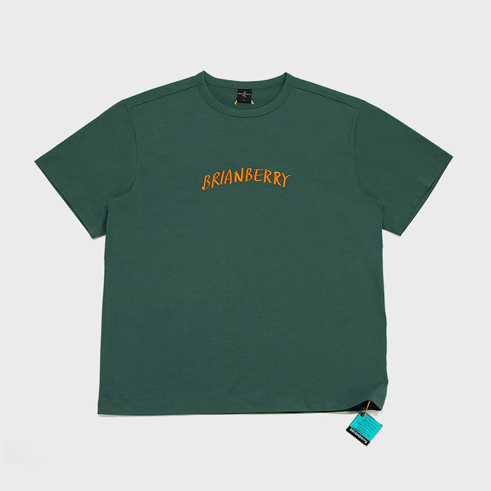 ROJA HALF TEE_D/OLIVE