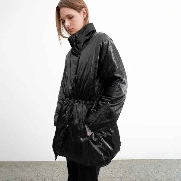 (JP-584)HI-GLOSSY PADDED JUMPER