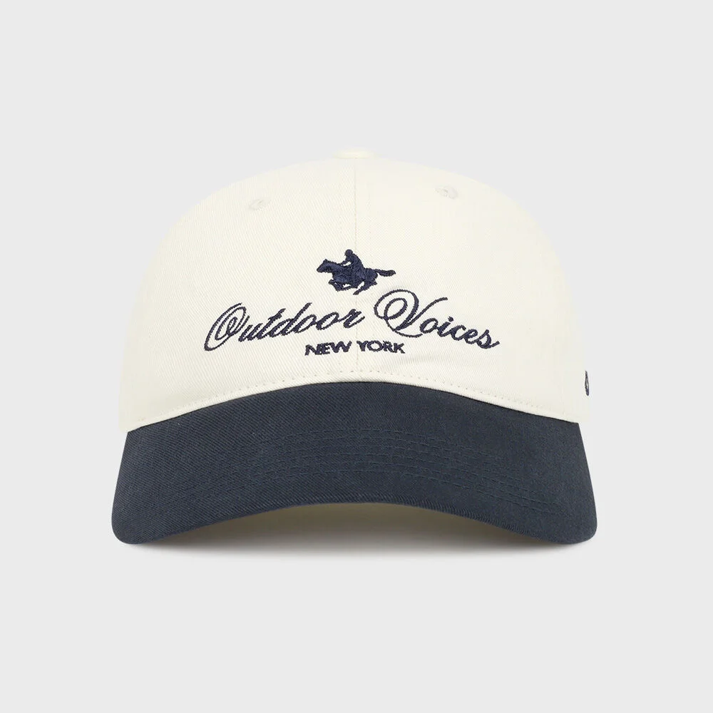 HORSE RIDING CLUB BALL CAP (IVORY)