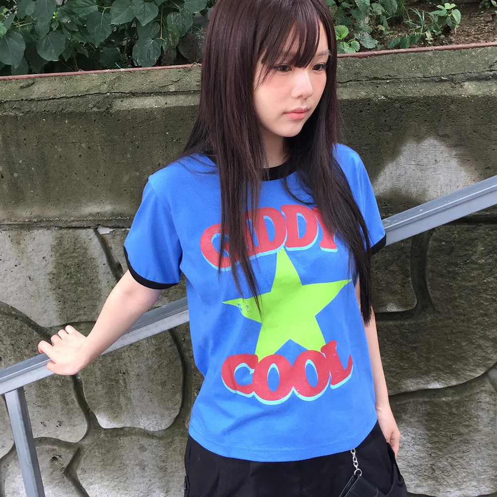 GD STAR TEE_BLUE(IK2EMMT523A)