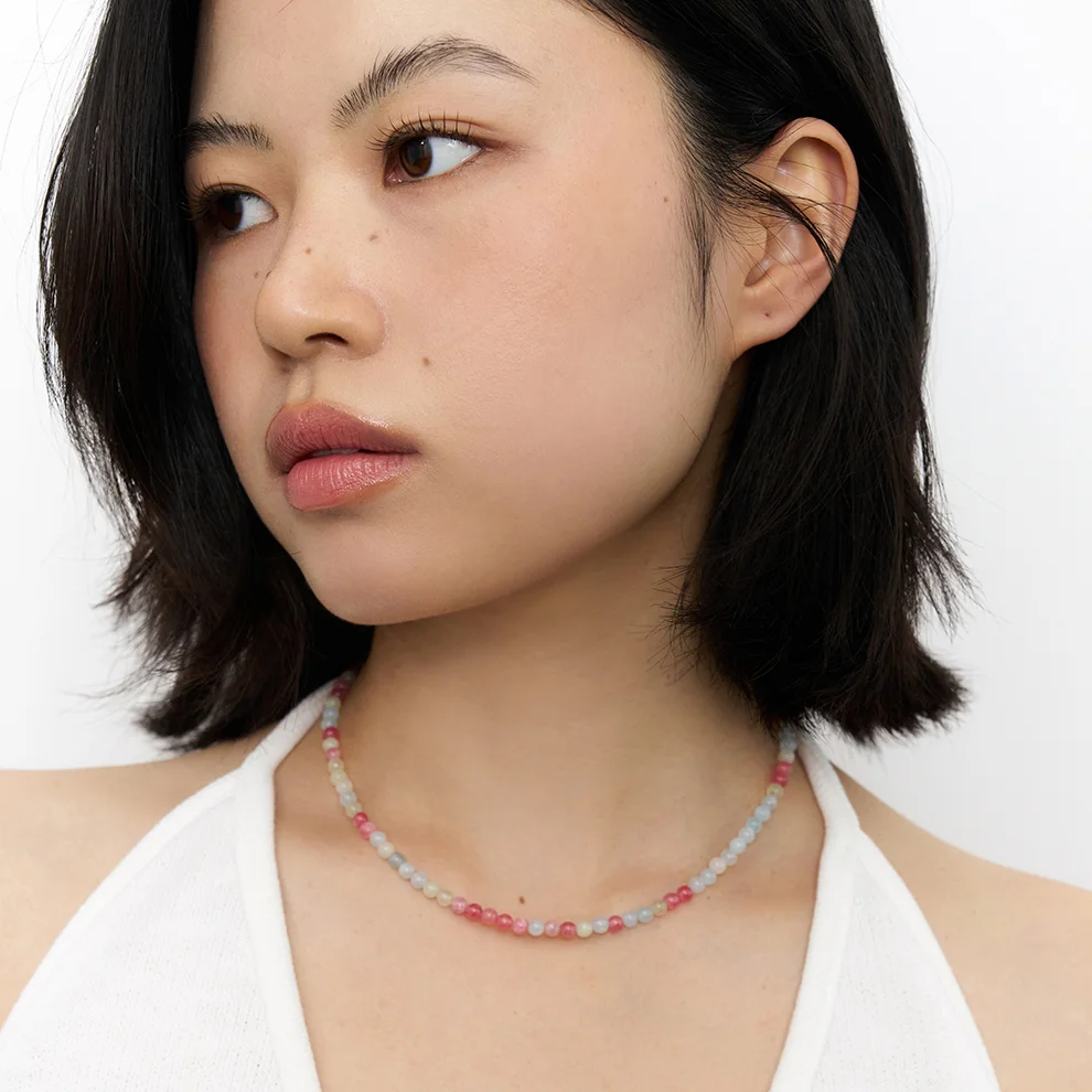 summer gem necklace