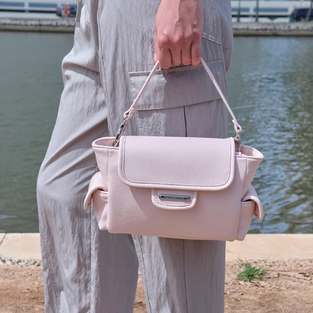Mini Post Bag - Baby Pink