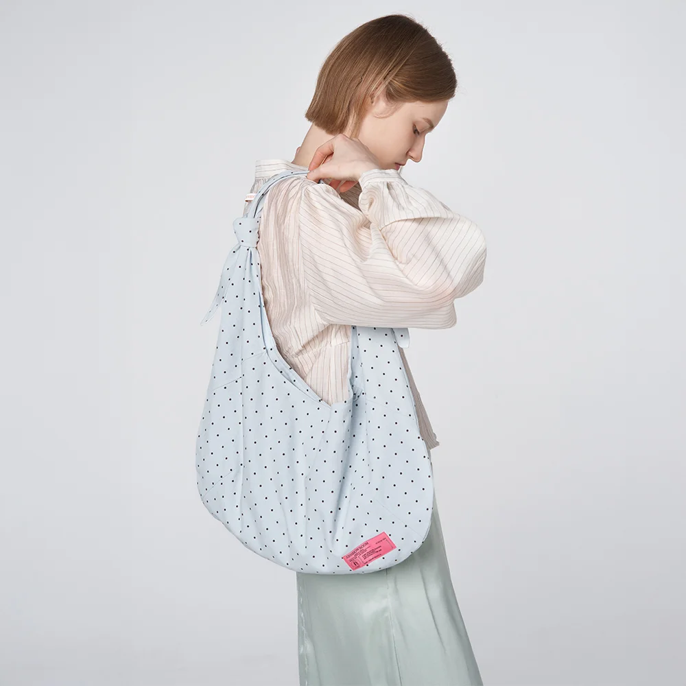 Dot Knot Shoulder Bag Skyblue