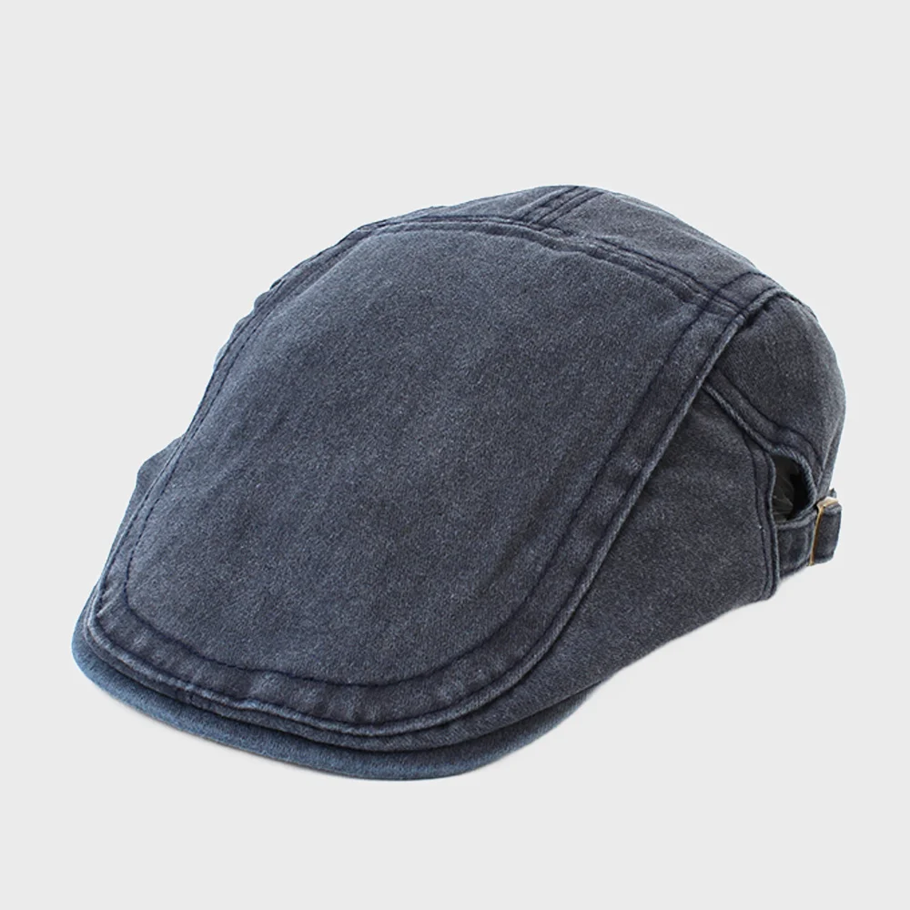 Soft Washing Blue Huntingcap 獵人帽
