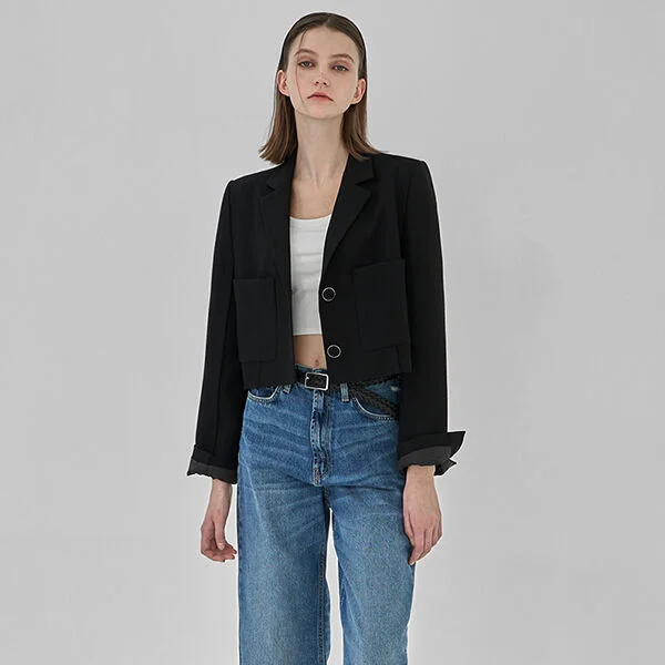 MARTIN SETUP NEW CROPPED JACKET (JK-2813)