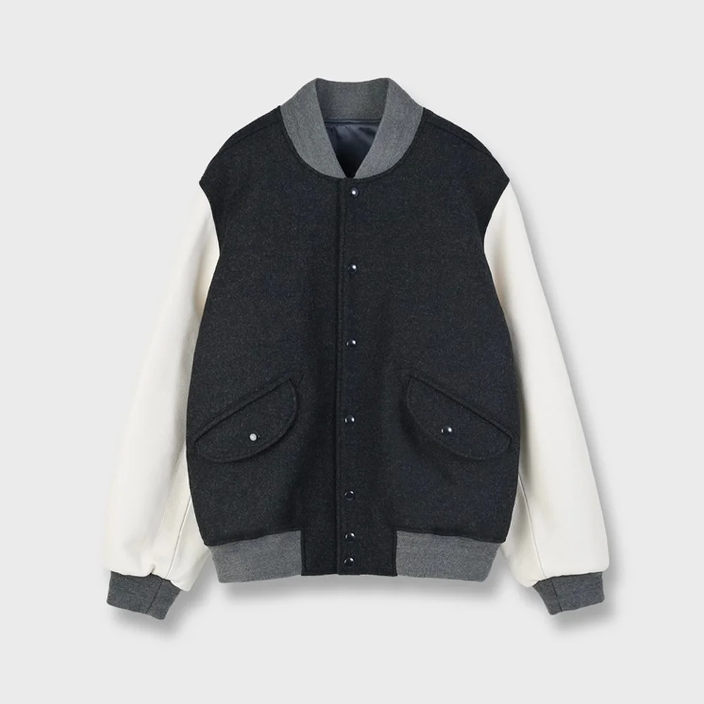 Varsity Jacket, Charcoal