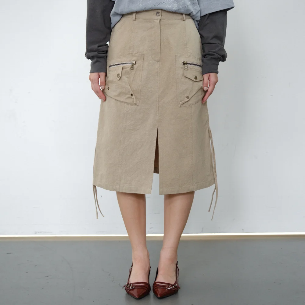 2 pk skirt (beige)