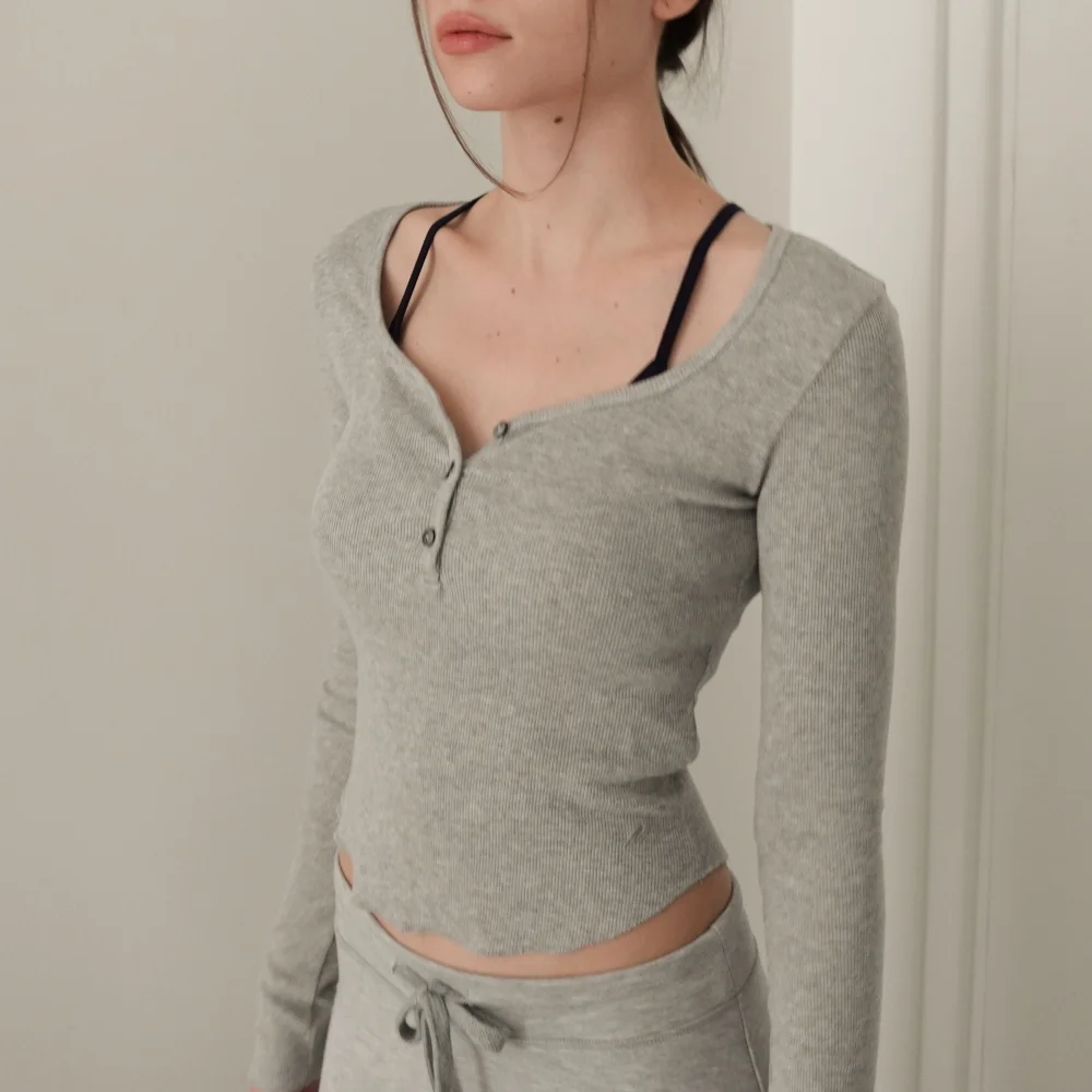 Roa Burton Top (melange gray)