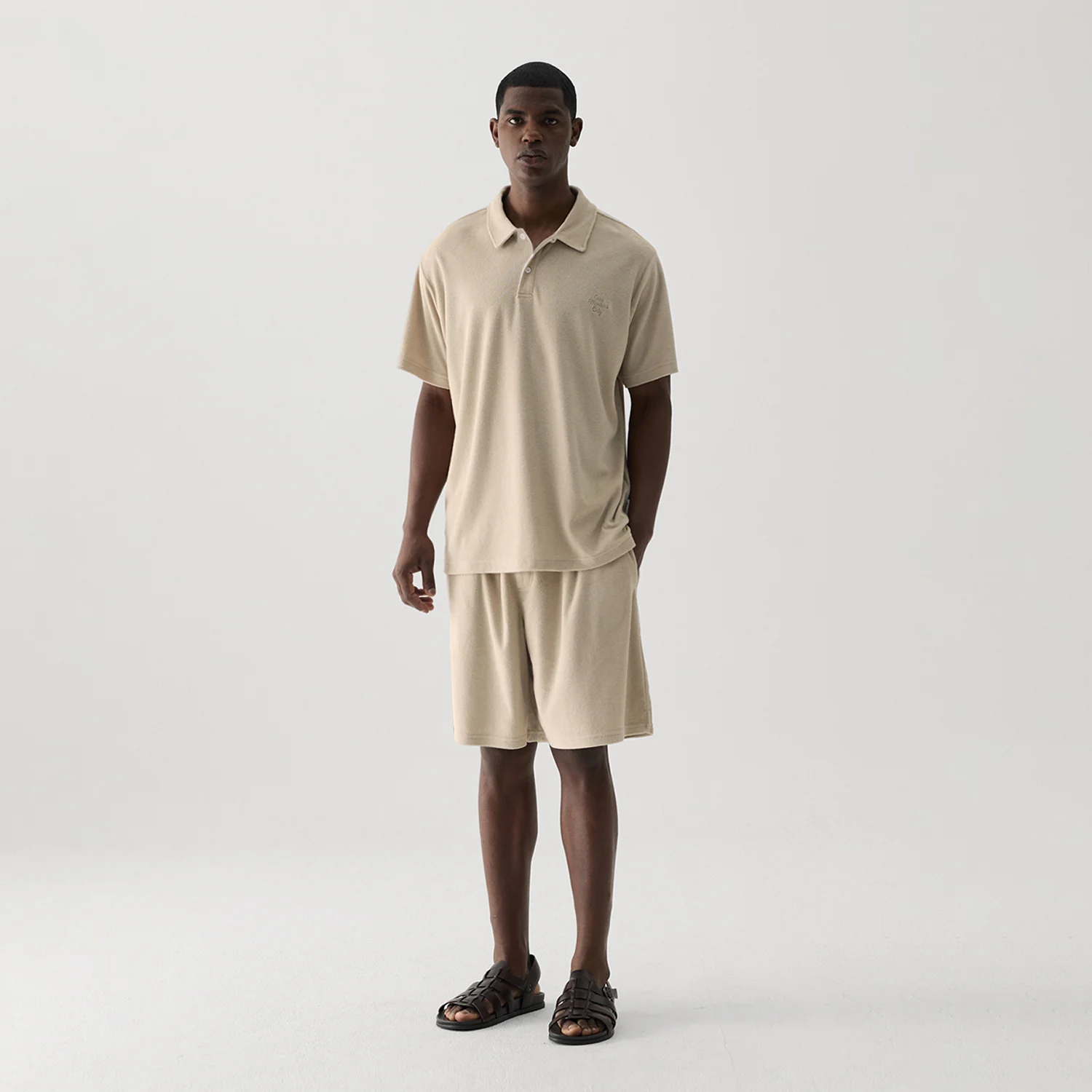 ALLDAY TERRY SET UP BEIGE