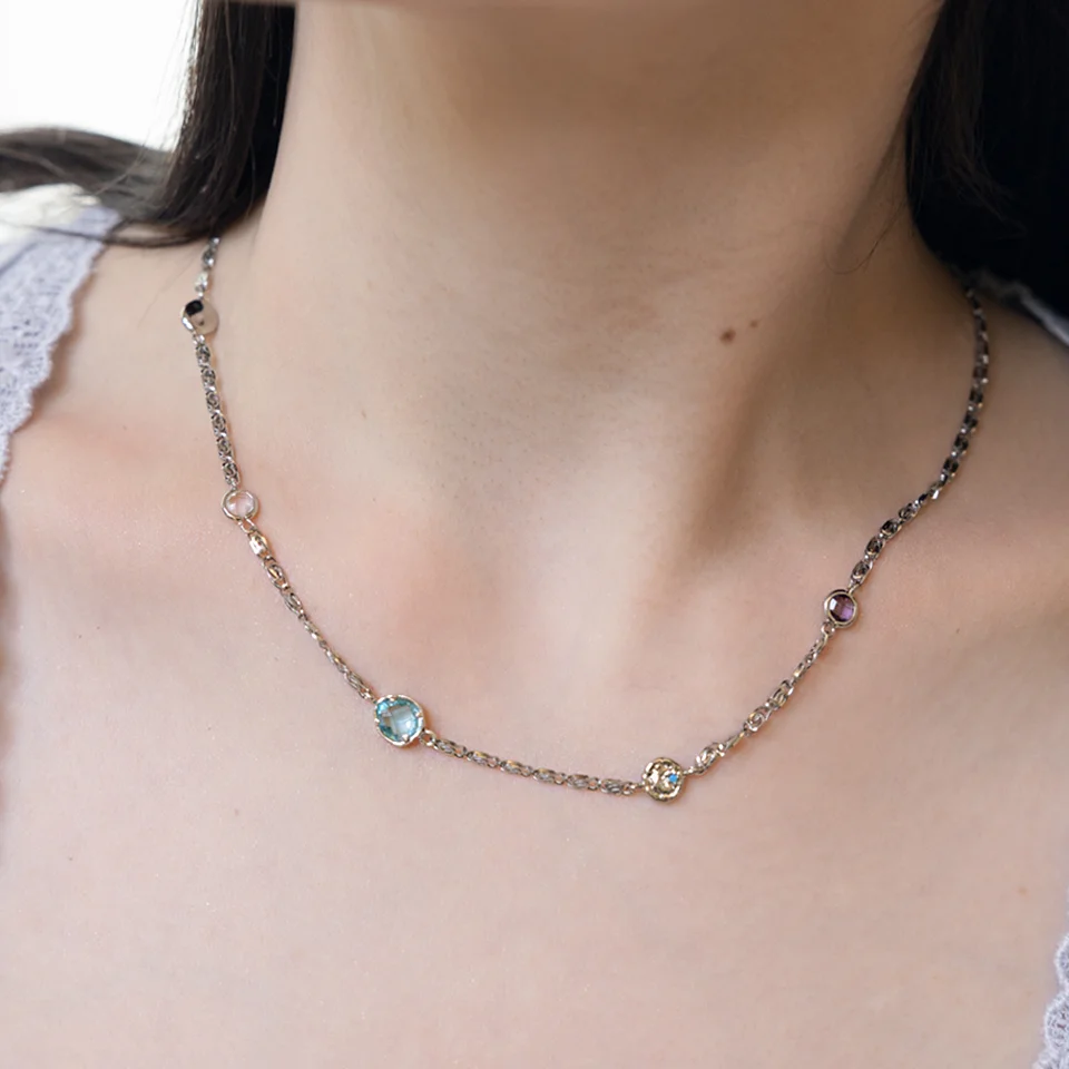 After rain pendant necklace