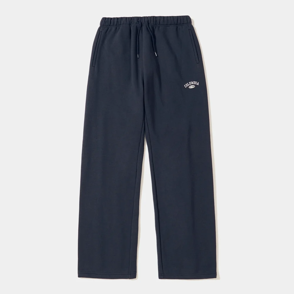 CU ARCH LOGO REGULAR-FIT FLEECE SWEATPANTS Crown Navy
