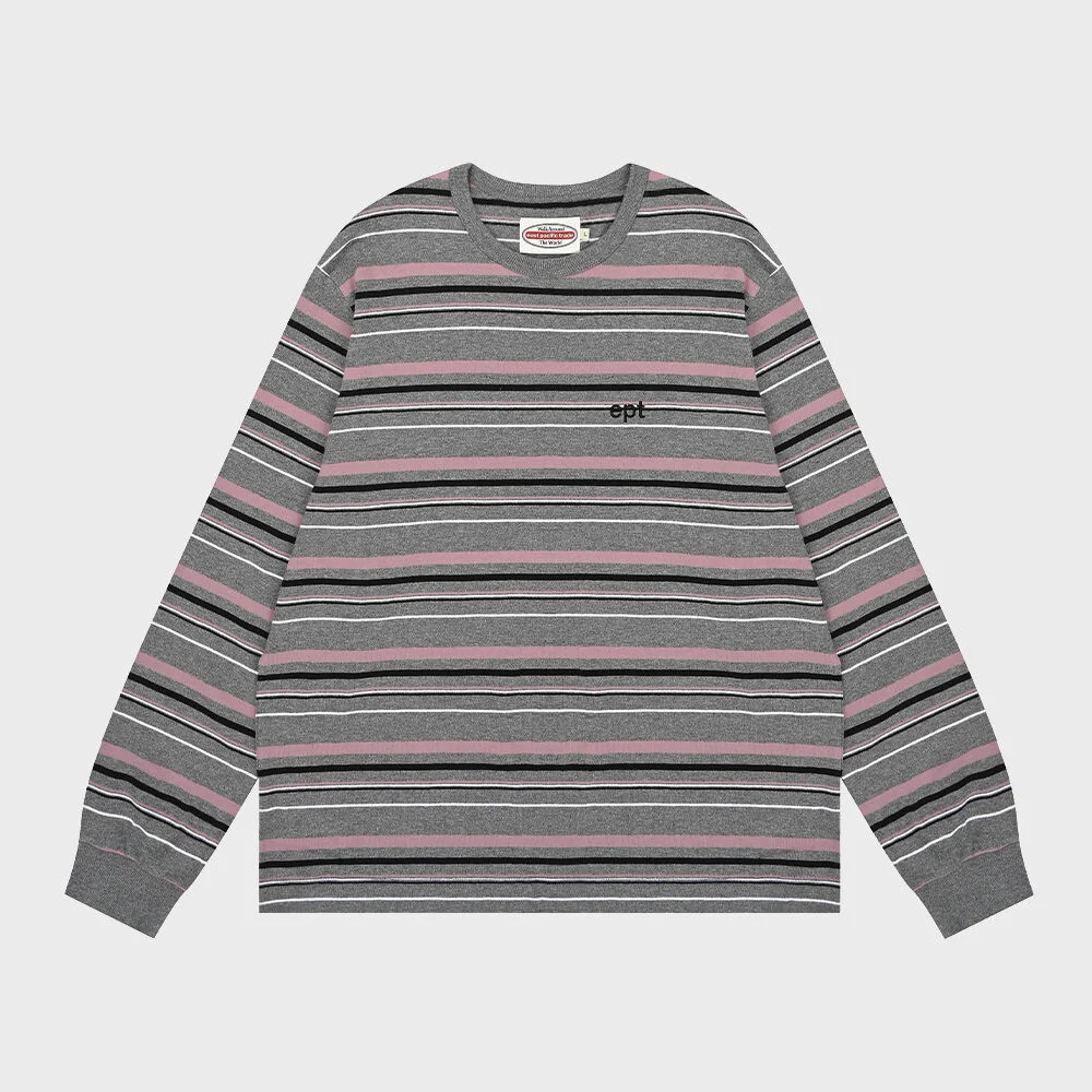 STRIPED LONGSLEEVE (H/GREY)