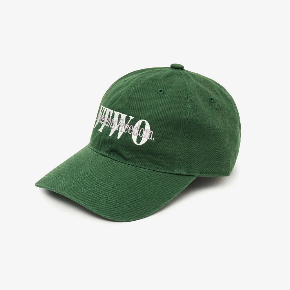 自由 純棉 棒球帽 (GREEN)