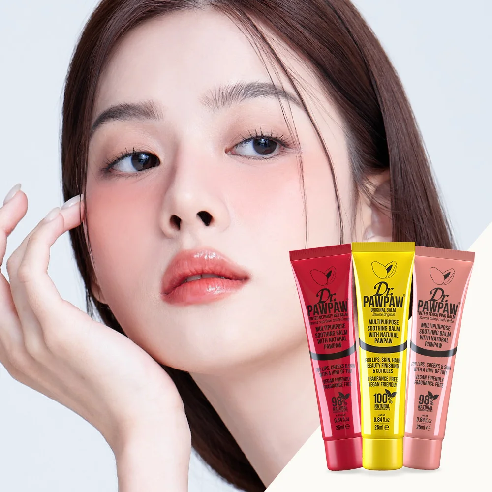 Dr.PawPaw 色 潤唇膏 25ml (蜜桃粉紅潤唇膏/紅色唇膏/Original Balm)