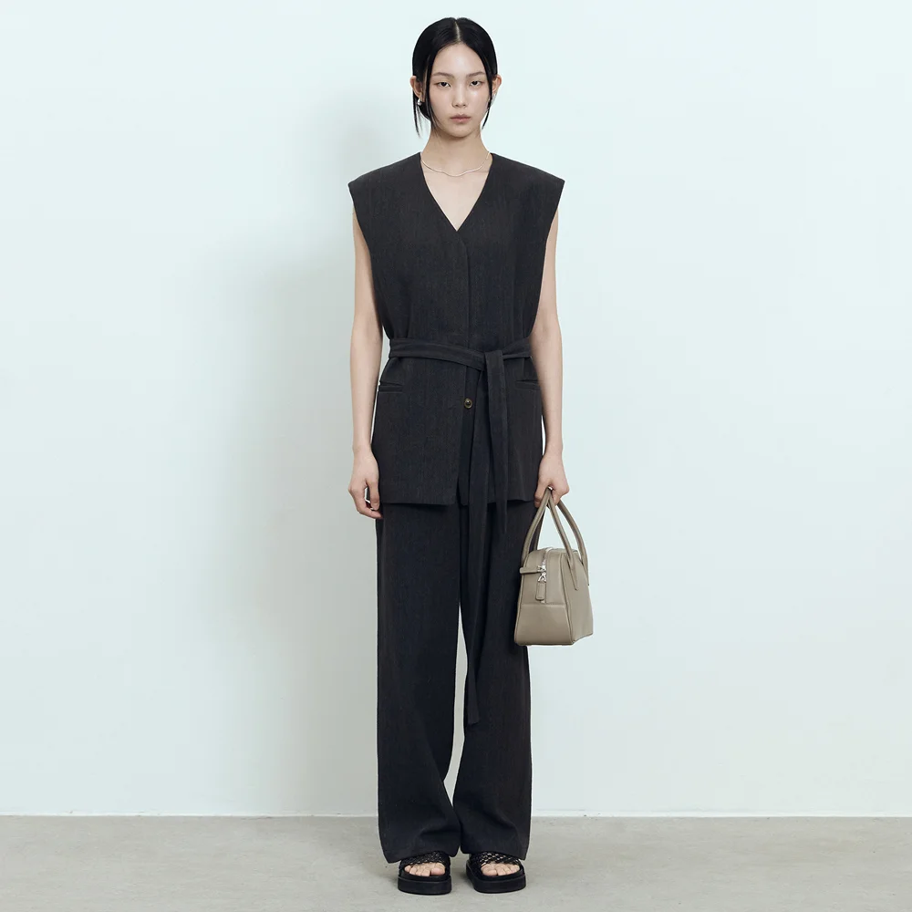 JUD LINEN VEST