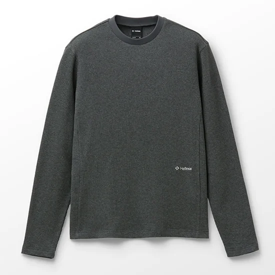 純棉 華夫格 T恤_Charcoal Gray
